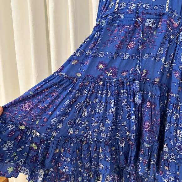 Poupette st barths blue floral dress - Picture 2 of 3